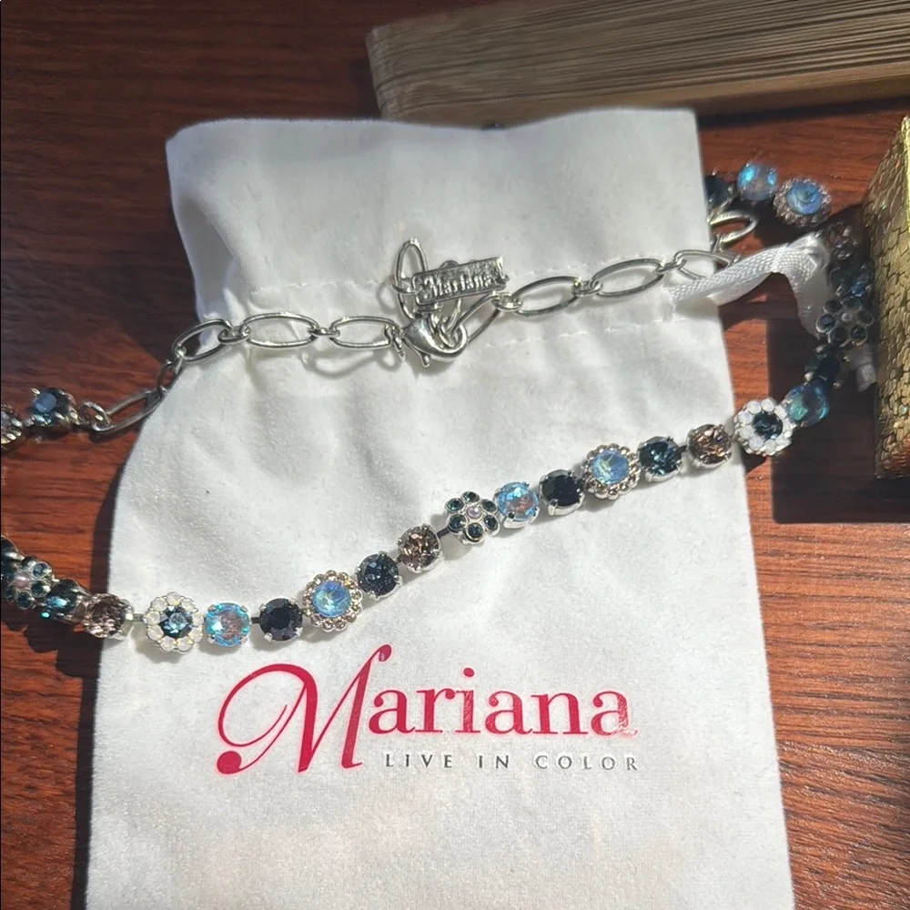 Mariana Swarovski crystal Blue and Silver Jewelry Set - Picture 5 of 5